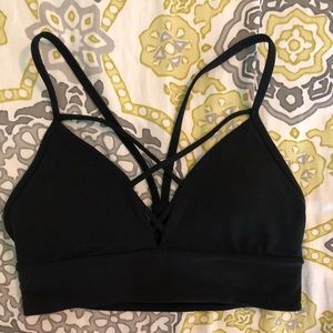 Lululemon Black Sports Bra